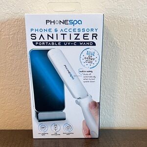 Portable UV-C Sanitizer Wand - White